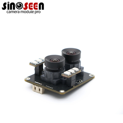 Dual lens 2MP camera module met vullicht en USB-interface voor verbeterde functionaliteit