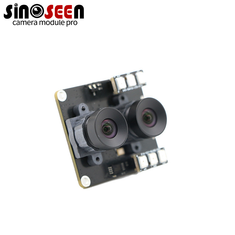 Dual lens 2MP camera module met vullicht en USB-interface voor verbeterde functionaliteit