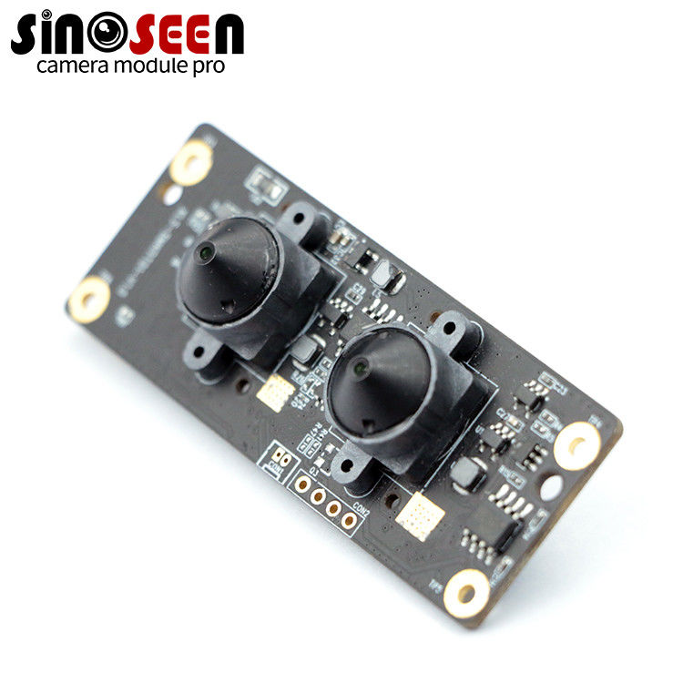 Dubbele Lens5mp Usb Camera Module Stereo 3D Vaste Nadruk met de Sensor van Omnivision OV5640