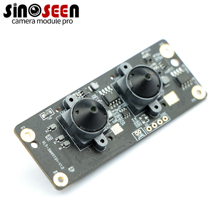 Dubbele Lens5mp Usb Camera Module Stereo 3D Vaste Nadruk met de Sensor van Omnivision OV5640