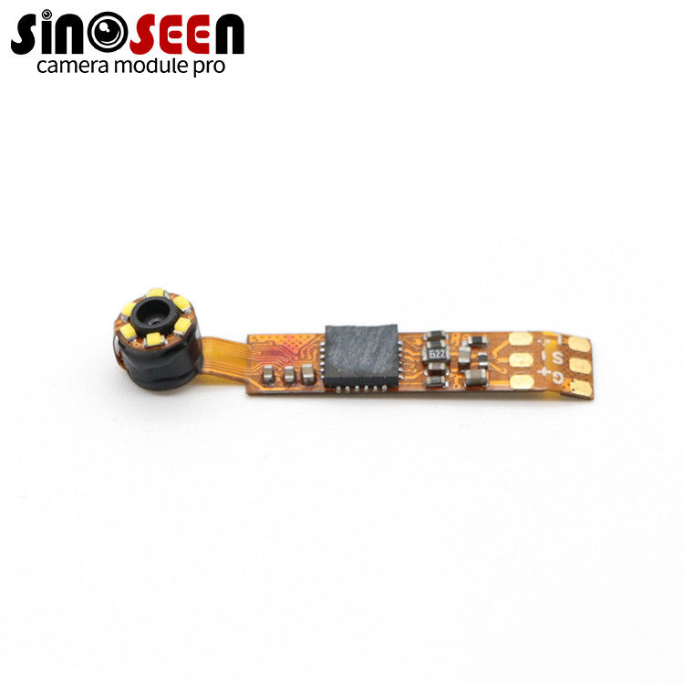 Visuele Uiterst kleine de Cameramodule van de Oorplukker 1/10 Duim Flexibele PCB met 6 LEDs