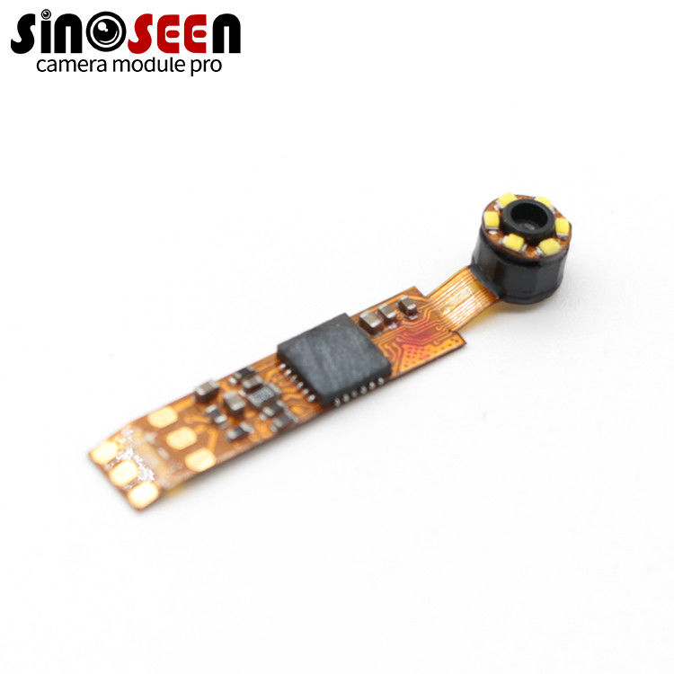 Visuele Uiterst kleine de Cameramodule van de Oorplukker 1/10 Duim Flexibele PCB met 6 LEDs